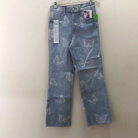 Tinseltown Denim - Tinsel Town Ladies Butterfly Jeans Size 0